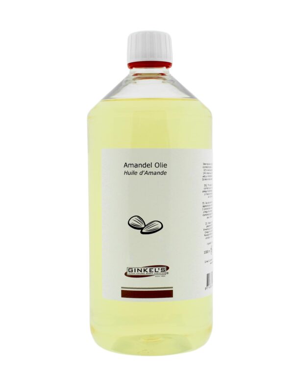 Ginkel’s Amandel Olie [Neutraal] – 1000 ml [Salonverpakking]