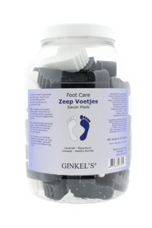 Ginkel’s Foot Care – Zeepvoetjes [Displaypot 60 x 27 gram]