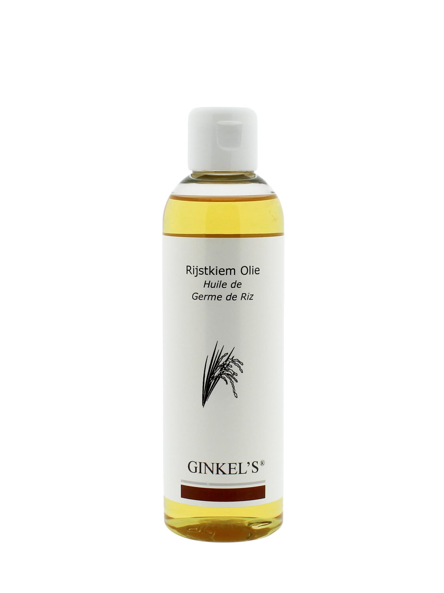 Ginkel’s Rijstkiem Olie – 200 ml Ginkel’s Rijstkiem Olie – 200 ml