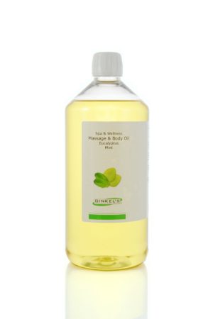 Massage & Body Oil – Eucalyptus & Mint – 1000 ml