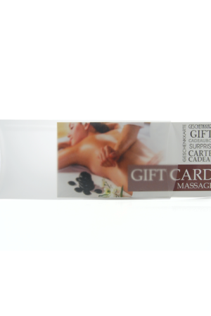 Gift Card CLASSIC – Massage – 12stuks