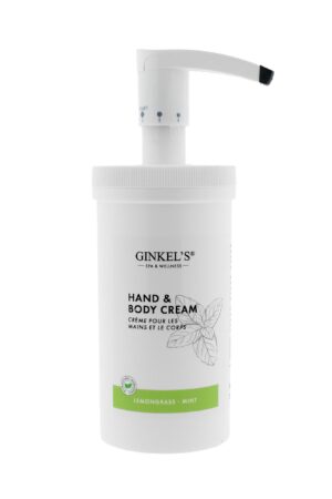 Hand & Body Cream – Lemongrass & Mint – 500 ml