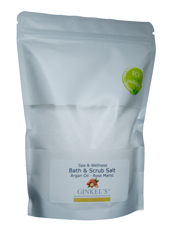 Bath & Scrub Salt – Argan & Rose Maroc – 500 gram