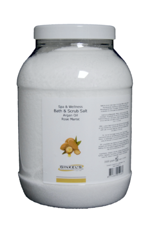 Bath & Scrub Salt – Argan & Rose Maroc – 3500 Gram
