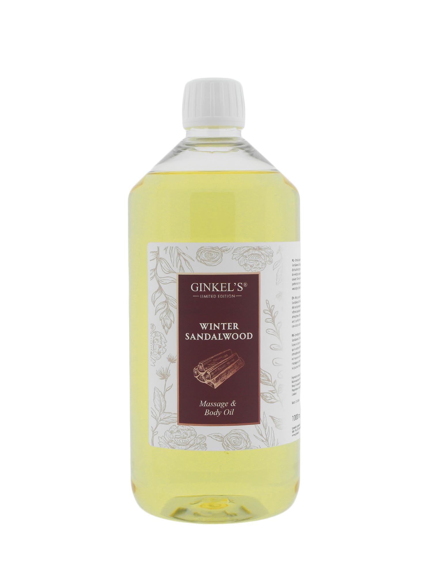 Massage & Body Oil – Sandalwood – 1000 ml Massage & Body Oil – Sandalwood – 1000 ml